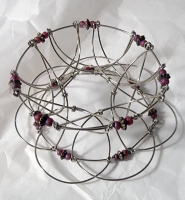 Meditation Wire Folding Mandala Art Metal 4 D Puzzle - Image 1 of 4