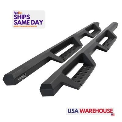 Westin 56-14195, Pair of HDX Drop Nerf Step Bars Black Steel Performance Parts - Image 1 of 4