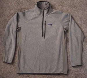 Grey Patagonia Men's Performance Better Sweater Size XLarge 1/4 Zip - Picture 1 of 18