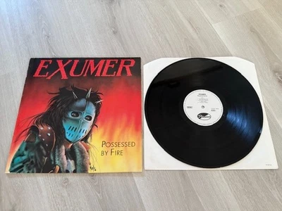 EXUMER - POSSESSED BY FIRE ORG 1.PRESS LP 1986       SODOM,KREATOR,SLAYER,DEATH - Image 1 of 4