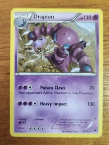 Tarjeta Pokémon Drapion rara, juego BREAKpoint 54/122 - Imagen 1 de 2