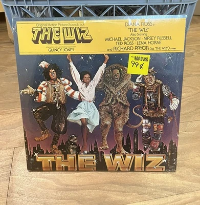 SEALED The Wiz 2xLP Original 1978 First Press OST + The Wiz Store Sticker Motown - Image 1 of 4