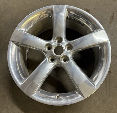 #6601B 06-08 PONTIAC SOLSTICE OE USED POLISHED WHEEL GM 9597297 - Image 1 of 4