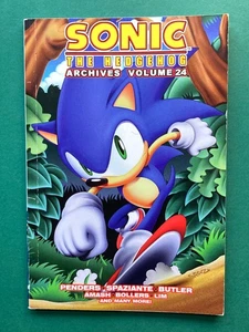 Sonic Le Hérisson Archives #24 TPB VF (Archie 2014) Rare Digest Roman Graphique - Bild 1 von 7