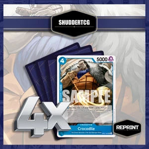Crocodile (Reprint) OP07-040 Premium Booster -The Best- Vol. 2 Regular (UC) [4X] - Bild 1 von 1