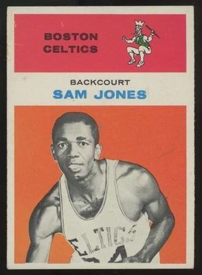 1961-62 Fleer Sam Jones RC #23 VG/EX-EX - Image 1 of 2