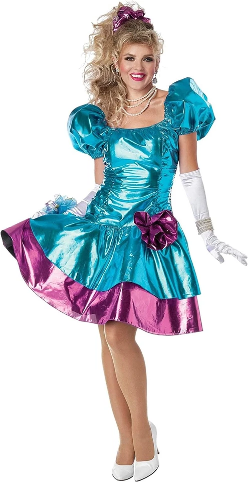80s Party Dress Adult Costume | Small - Image 1 of 1
