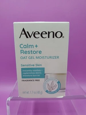 Aveeno Calm + Restore Oat Gel Moisturizer Sensitive Skin Fragrance Free 1.7oz - Image 1 of 4