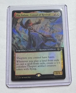 Pia Nalaar, Consul of Revival MOM: The Aftermath Foil Extended Art MTG NM/M - Picture 1 of 3