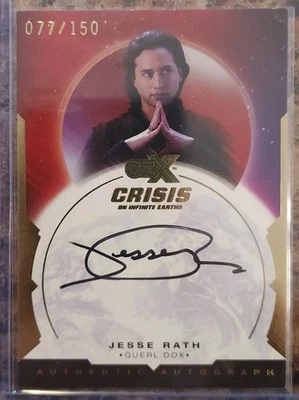 2022 CZX Crisis on Infinite Earths Jesse Rath as Querl Dox Auto 077/150 Brainiac - Image 1 of 2