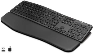 Arteck Multi-Device Komfortable Kabellose Bluetooth Tastatur mit Nano USB-A U... - Bild 1 von 7