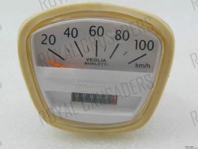 Nuevo Lambretta Velocímetro 0-100 Kmph Li Series Innocenti #VP274 - Imagen 1 de 2