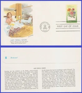 USA3 #1807 U/A FLEETWOOD FDC "Letters Lift Spirits" - Picture 1 of 1