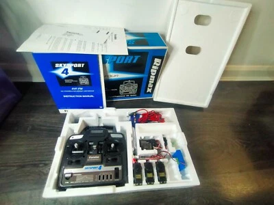 FUTABA RADIO SKYSPORT 40mhz TRANSMITTER RECEIVER SET 1/14 truck boat sub SERVO - Image 1 of 4