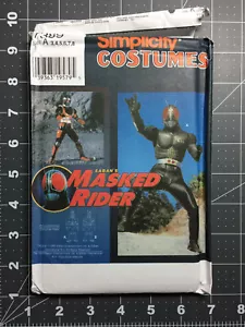 Simplicity #7389 ~ Pattern Saban's Masked Rider ~ Child 3 4 5 6 7 8 FF / UC - Picture 1 of 3