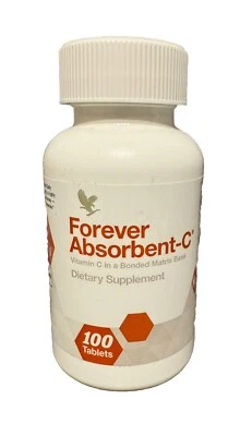 Forever Absorbent-C Suplemento Vitamina C con Salvado de Avena 100 Comprimidos Foto 1 de 3