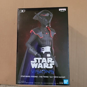 Star Wars Visions The Twins Am with Helmet Bandai Banpresto DXF NEW SEALED TARGT - Picture 1 of 7