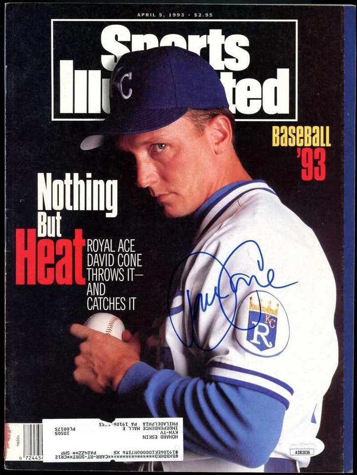 David Cone JSA Coa Autograph 1993 Sports Illustrated Magazine Signed - Image 1 of 1