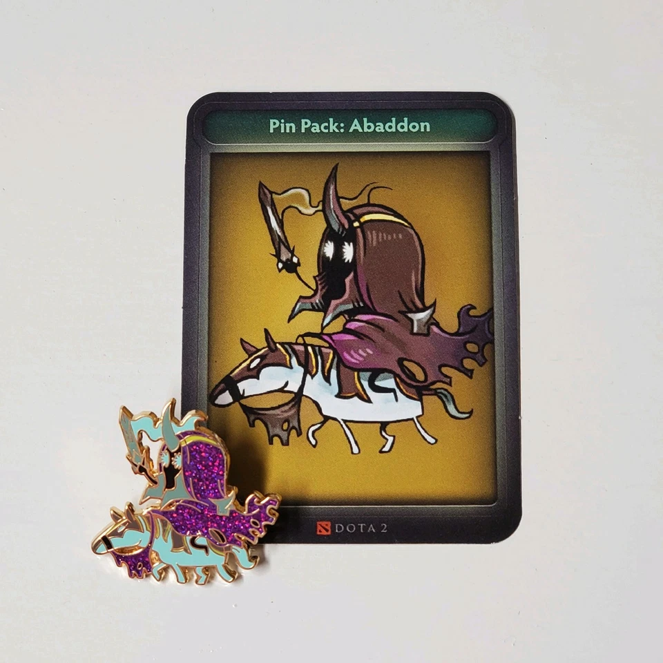 Pin Dota2 Ti5 Abaddon 2015 + tarjeta + código sin usar (raro) Foto 1 de 1