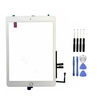 For Premium iPad 6 6th Gen A1893 A1954 White Touch Screen Digitizer Replacement - Image 1 of 4
