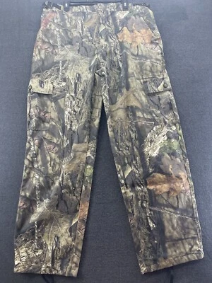 Pantalones cargo de roble musgo para hombre 38x32 Trail Crest camuflados caza cintura ajustable largo Foto 1 de 4