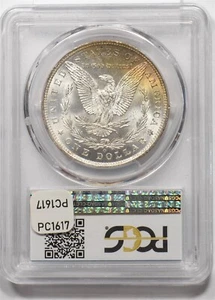 1885-O Morgan Dollar Silver Stunning Toning PCGS MS64 PC1617 - Picture 1 of 2