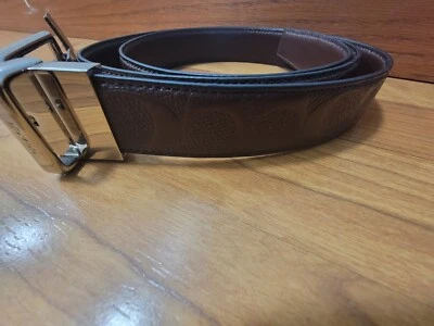 Modern Harness Cut To Size Reversible Belt In Signature Leather OS Logo - Image 1 of 4