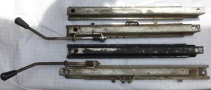Vintage Maserati Indy Seat Rails Tracks Set Left Right - Picture 1 of 2