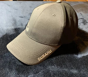 NUEVO Subaru Impreza Gris Correa Negro Sombrero Trasero Gorra - Imagen 1 de 3