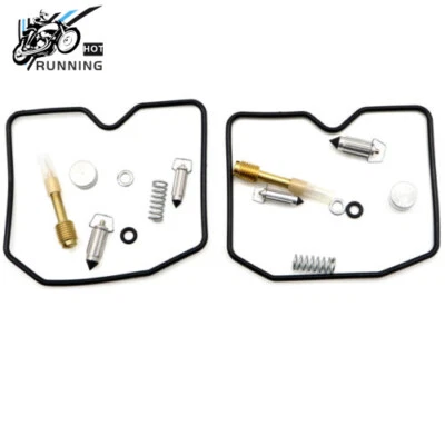 For Kawasaki ex500 ex250 el ex en zx 250 500 Carb Rebuild Repair Kit 2 Set - Image 1 of 4