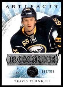 2012-13 Upper Deck Artifacts Travis Turnbull Rookie /999 Buffalo Sabres #157 R33