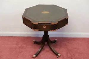 Beautiful Military Campaign Style Drum Table  - Picture 1 of 16