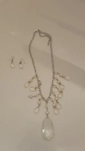 Faux Rhinestone Jewelry Set - Picture 1 of 4