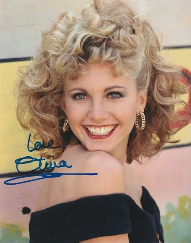 Olivia Newton-John (Grease) signed 8x10 photo Cover