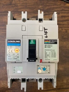 Disyuntor de placa de panel Dorman Smith Loadline YA3N3P20T 20A 3P MCCB - Imagen 1 de 2