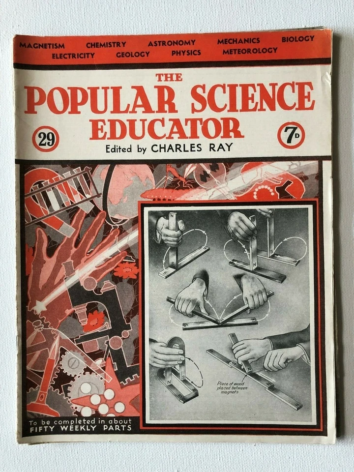 Vintage The Popular Science Educator Magazine Part 29 1936 171 - Image 1 of 1