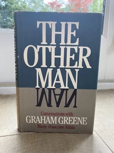 THE OTHER MAN Graham Greene CONVERSATIONS 1st Edition First Printing HCDJ - Picture 1 of 5