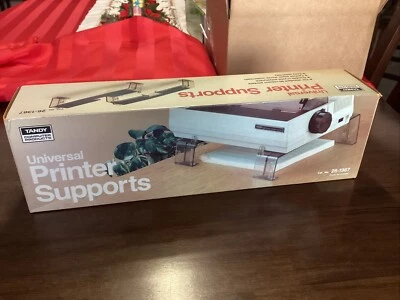 Vintage Tandy Computer Products Universal Printer Supports, 26-1367 New In Box - Image 1 of 4