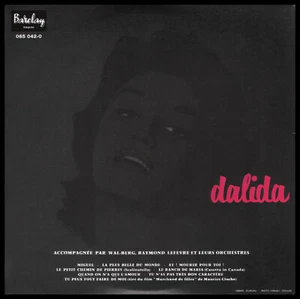 Dalida begleitet von Walberg und Raymond Lefèvre "Dalida" LP 10" Limited Ed. - Bild 1 von 2