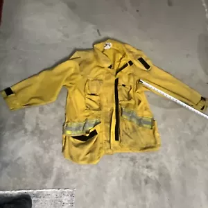Barrier Wear Nomax Aramid FR Wildland FireFighter Fire Coat Jacket Large G18 - Picture 1 of 4