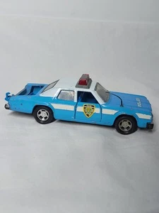 Plymouth Gran Fury City of New York Police Voiture 1979 Matchbox Superkings Car - Picture 1 of 9
