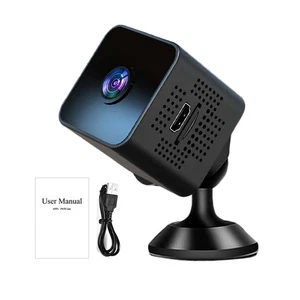 4K HD Mini Wireless Smallest Security Camera with App, Black - Picture 1 of 11
