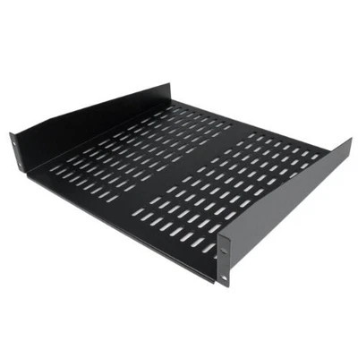 StarTech 2U 16in Universal Vented Rack Mount Cantilever Shelf - Fixed Server - Image 1 of 4