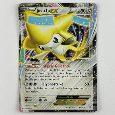 Jirachi EX 60/101 Plasma Blast Holo - Pokemon TCG Ultra Rare - Image 1 of 4
