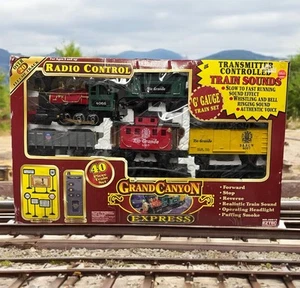 VINTAGE GRAND CANYON EXPRESS Rio-Grande TRAIN SET By  EZTEC Remote Control EUC - Picture 1 of 15