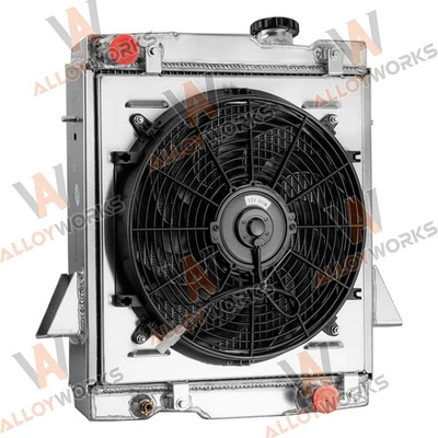 3 Row Radiator+Shroud Fan Fit 1969-1974 1970 Triumph TR6 1967-1968 TR250 2.5L MT - Изображение 1 из 4