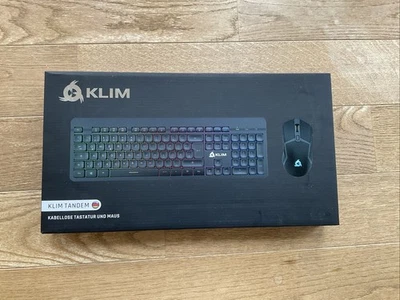 KLIM Tandem - Gaming Maus und Tastatur kabellos QWERTZ - - Bild 1 von 4