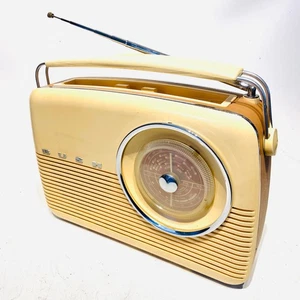 Bush VTR103 (TR82) tragbares UKW VHF Transistorradio 1962 - sauber & funktionsfähig - Bild 1 von 17