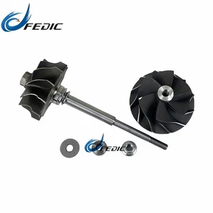 Eje y rueda turbo BV38-0001 para Renault Megane Scenic III 1.6 dCi 130HP R9M - Imagen 1 de 6