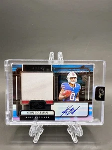 Parche de novato automático Panini One - Keon Coleman #86 FFF RPA 2024/99 - Imagen 1 de 13